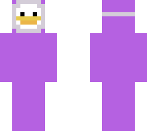 duck skin but purple