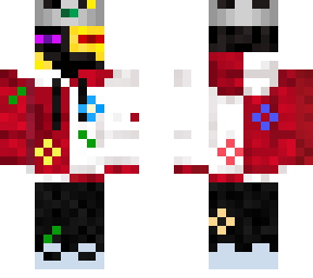 Enderman Bee Blaze Flowerman Minecraft Skin