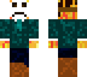 fire man in a tux