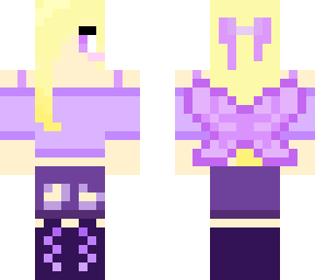 fixed purple butterfly