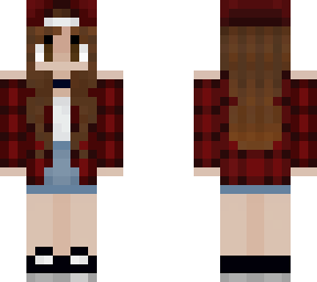 girl red shirt