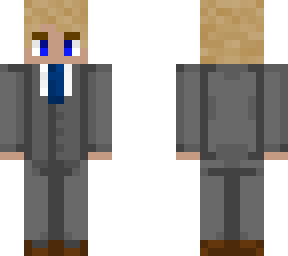 hunsy grey suit