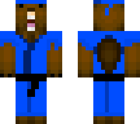 karate beaver [blue]