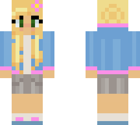 lilly_craft skin with hoodie