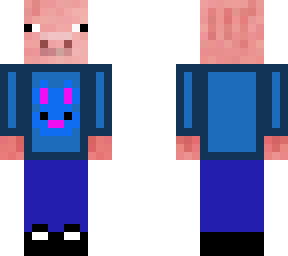 mcc blue bunnys pig