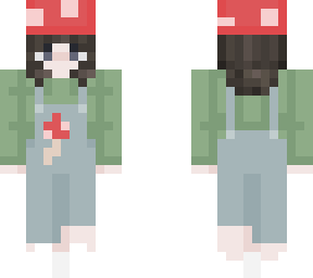 mushroom girl