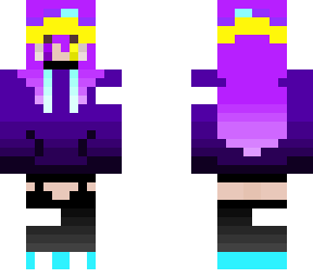 my new official minecraft skin (ruby)