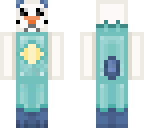 oshawott minecraft skin!