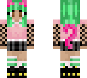 pink cat girl