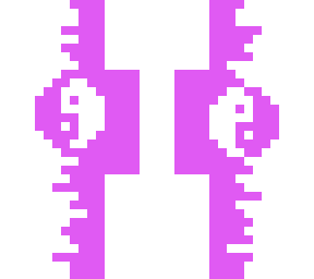 purple-white yin-yang