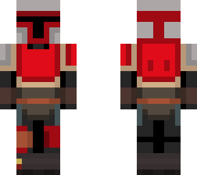 red mandalorian