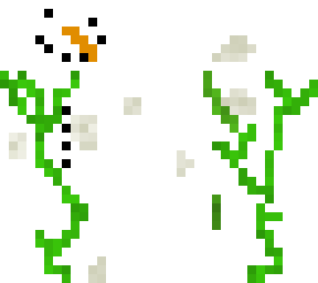 snow golem + iron golem + steve