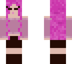 sorry she's bad i was just trying on the hair and outfit ?