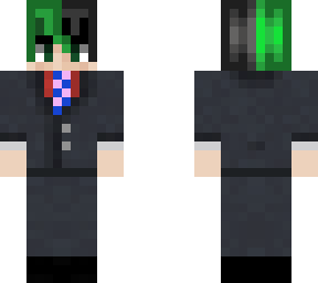 splitdye dude with suit