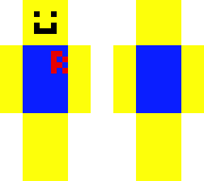 the roblox noob skin