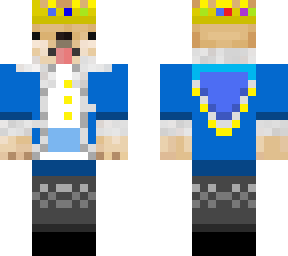 blue doge king