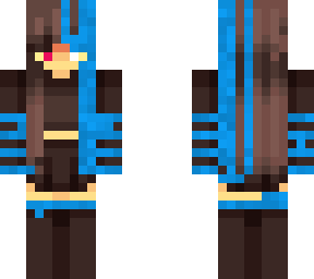 blue girl