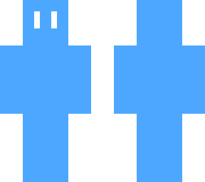 blue man