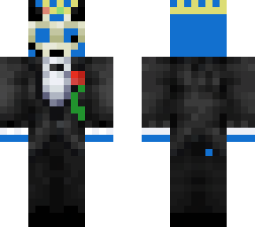 blue man