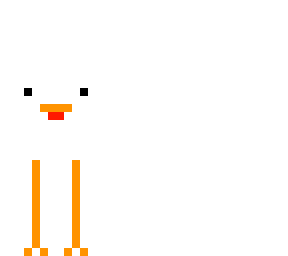 chicken w/ long legies