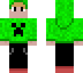 creeper hoodie kid