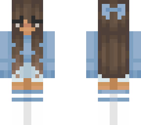 edit of baby blue girl