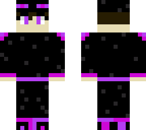 ender boy, enderman, dark haired boy