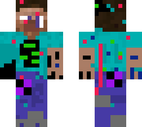glitchy steve