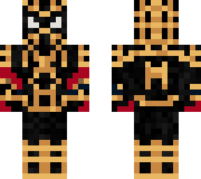 gold and black spider-man (from no way home)