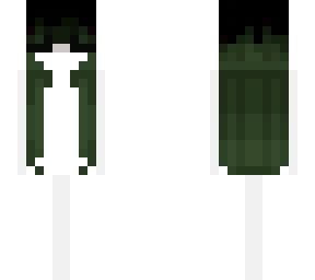 green hair girl