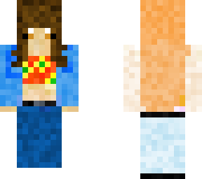 hawian shirt girl