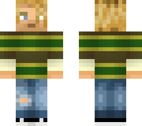 Kurt Cobain Minecraft Skin
