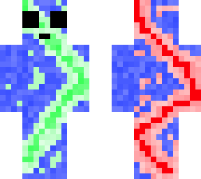 lighting blue slime