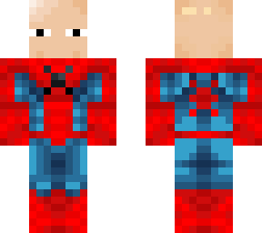 my skin with spiderman costume