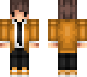 orange suit boy