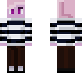 pink doodle man