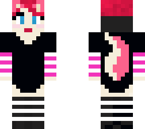 pink fox person fixed