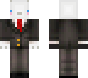 polar bear in a suit