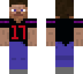 steve with my raven uniform
