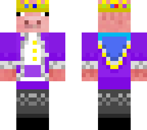 technoblade but purple
