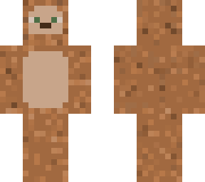 the sloth without the annoying brown line on its back :)