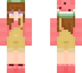 watermelon dungarees