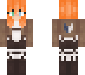aot orange hair