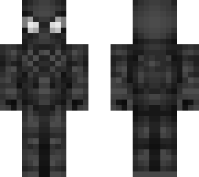 black and white spider man