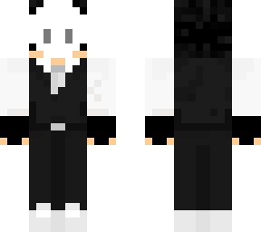 black pants me with mask