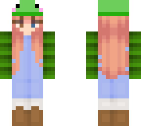 bloom outfit / frog hat