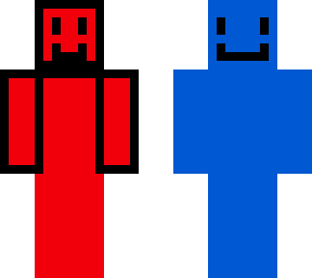 blue and red guy