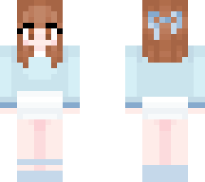 blue girl