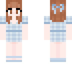 blue girl