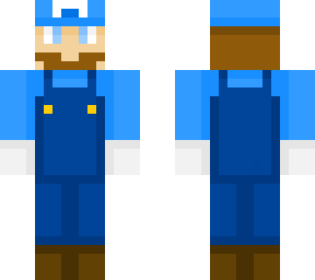 blue mario